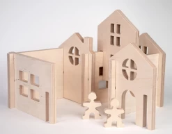 Flockmen Flockmen City 19 Houten Muurdelen