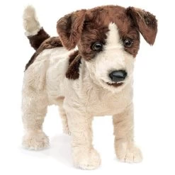 Folkmanis Handpoppen En Poppenkastpoppen Realistische Jack Russel - Handpop Hond