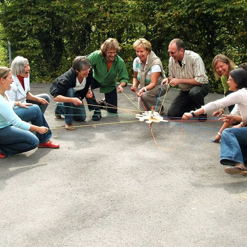 Karl-Schubert-Gemeinschaft - Houten Spellen Mammoet Cooperatief Tekenspel Tot 20 Personen - Afbeelding 4