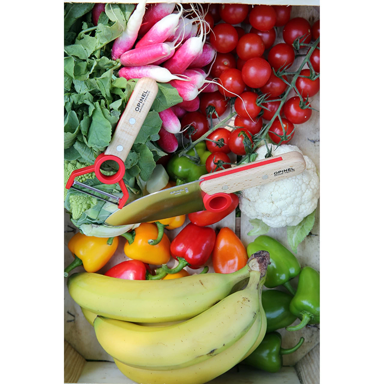 Opinel Kinderzakmessen Opinel Schilmes "Le Petit Chef" Voor Kinderen - Afbeelding 4