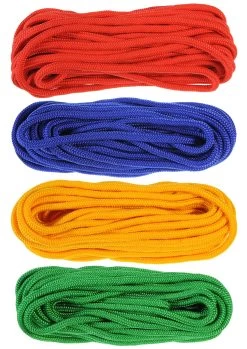 Kids At Work Kindergereedschap 15 Meter Touw Van 8mm Voor Alle Doeleinden
