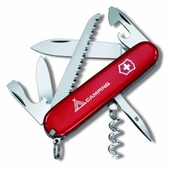 Victorinox Kinderzakmessen Zakmes Camper 13 Functies In Kleur Rood