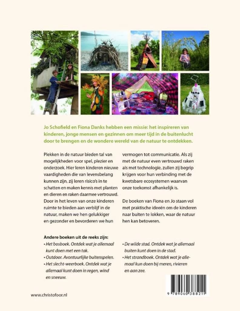 Christofoor Kinderboeken Hutten Bouwen, Schuilplaatsen, Forten, Tenten - Afbeelding 2