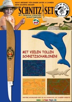 Kids At Work Kindergereedschap Snijmes Voor Houtknutselwerkjes