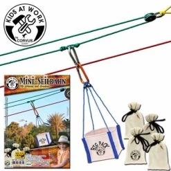 Kids At Work Kindergereedschap Mini Kabel - Overhevelen Met Touwen In Het Klein!