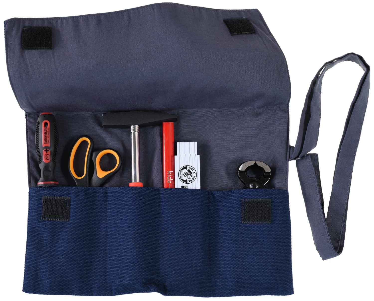 Kids At Work Kindergereedschap Kids At Work Kindergereedschap Etui Gevuld - Klein - Afbeelding 3