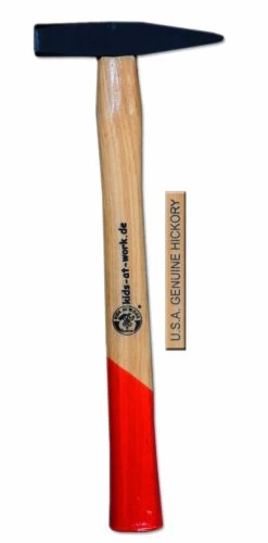 Kids At Work Kindergereedschap Penbankhamer Met Houten Steel Hickory Hout