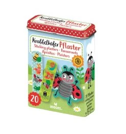 Moses -expeditie Natuur Vrolijke Kriebelbeestjes - Motief Pleisters