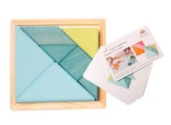 Grimms Creatieve Set Tangram Met Voorbeeldboekje