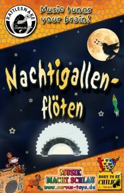 Rattlesnake Van Corvus Toys Nachtegaalfluitje - Fluit Als Een Nachtegaal