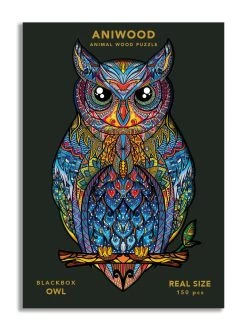 Aniwood Aniwood Puzzel Uil Medium