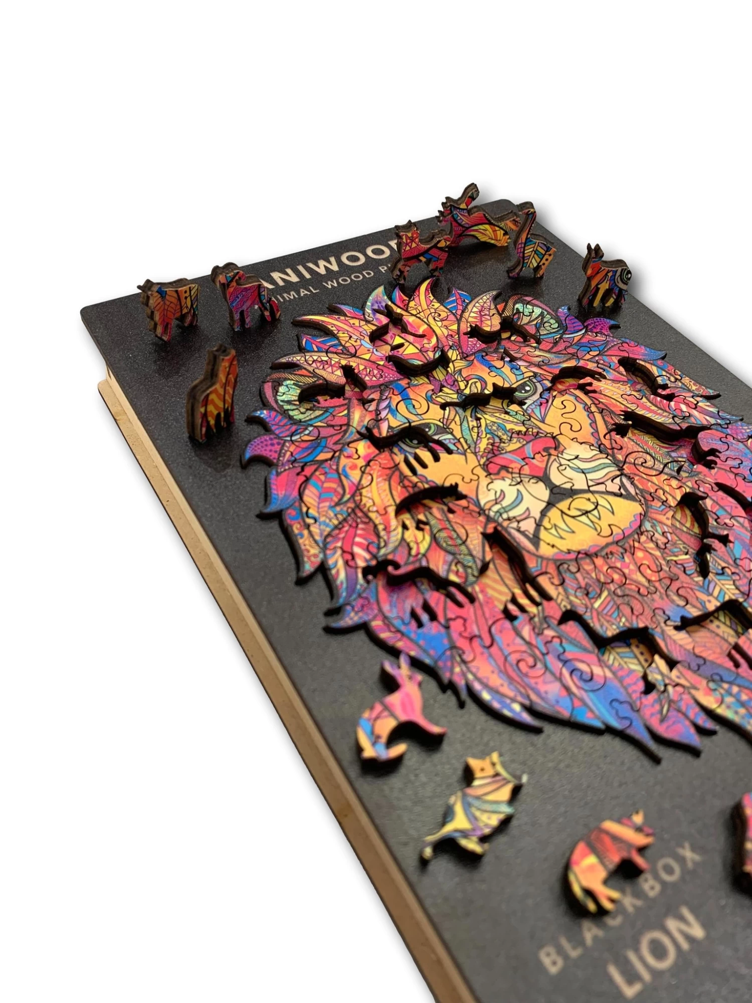 Aniwood Aniwood Puzzle Lion Medium - Afbeelding 7