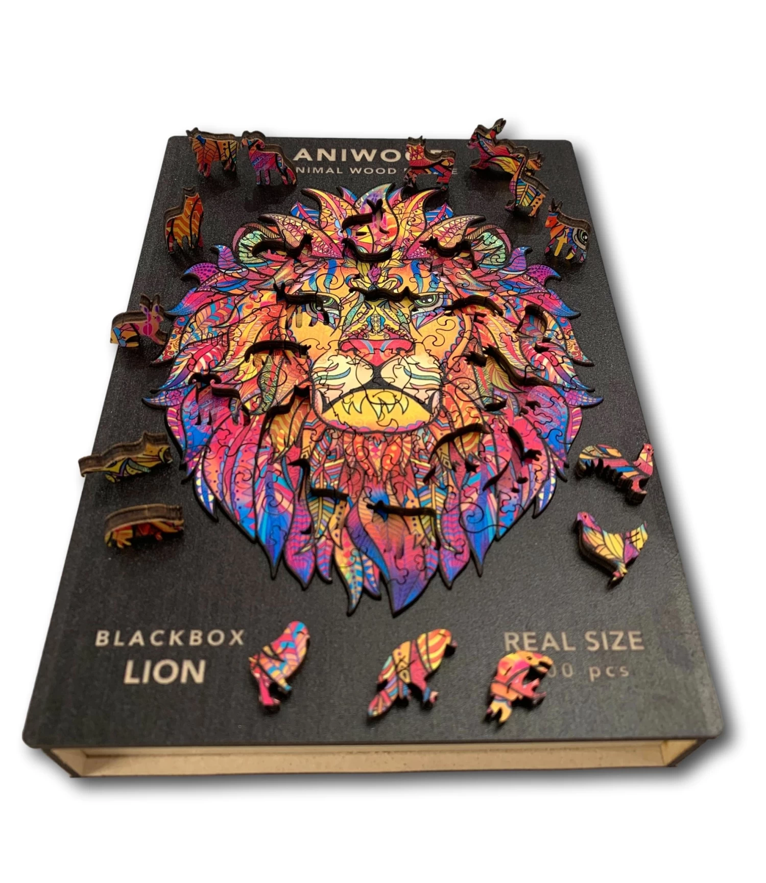 Aniwood Aniwood Puzzle Leeuw Small - Afbeelding 7