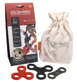 Stick-lets Constructiemateriaal Voor Binnen En Buiten Stick-lets Camo Set 10 Stuks