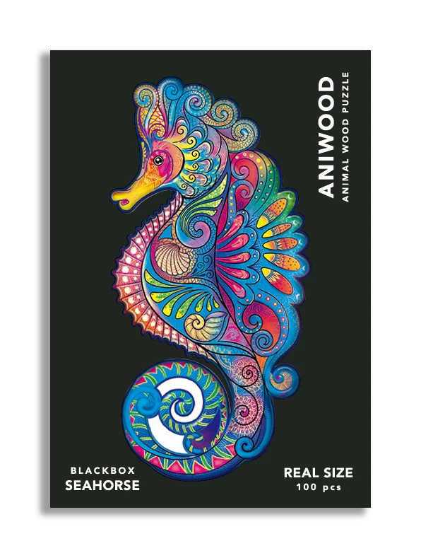 Aniwood Aniwood Puzzle Seahorse Small - Afbeelding 5