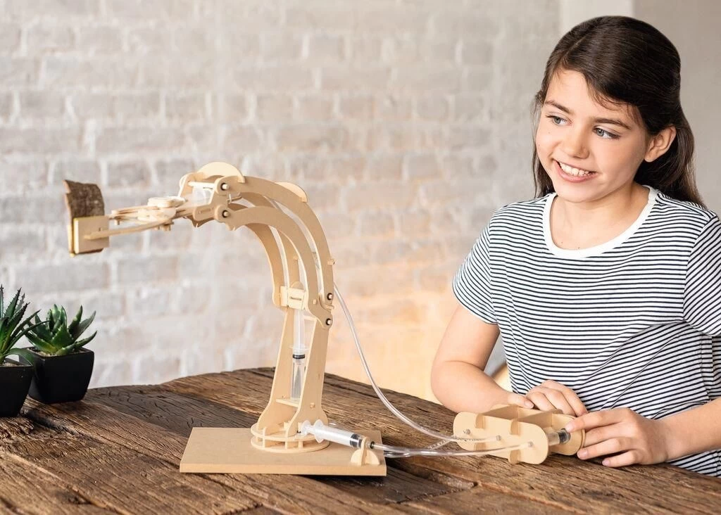 Moses -expeditie Natuur Phanomint - Bouwset Hydrolische Robotarm - Afbeelding 2