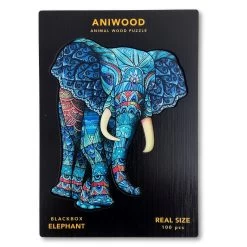 Aniwood Aniwood Puzzel Olifant Small