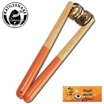 Rattlesnake Van Corvus Toys Schnatterstab - Vogelbekrammelaar - Afbeelding 2