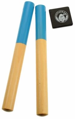 Rattlesnake Van Corvus Toys Paar Klankstokjes - Claves