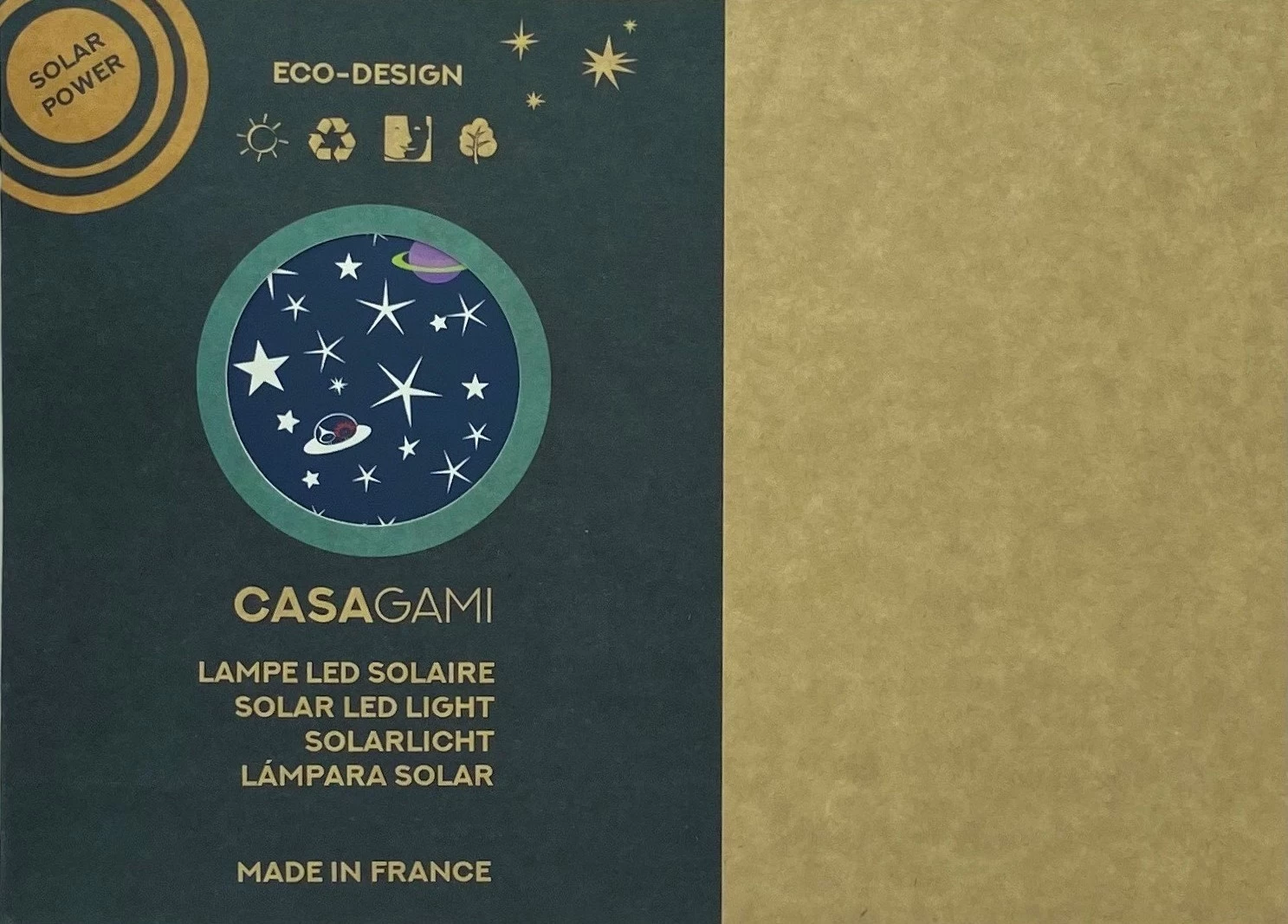 Litogami Zonne-energie Bouwpakketten Litogami Bouwpakket Met Zonnepaneel En Lampje - Huisje Sterren - Afbeelding 4