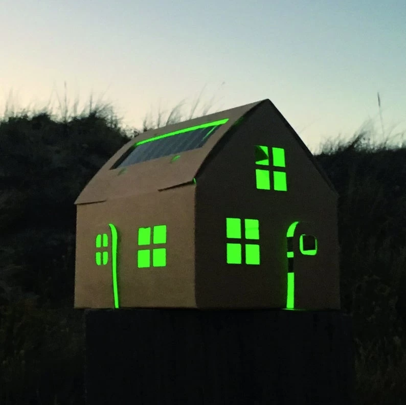 Litogami Zonne-energie Bouwpakketten Litogami Bouwpakket - Casagami Plus Kraft - Afbeelding 3