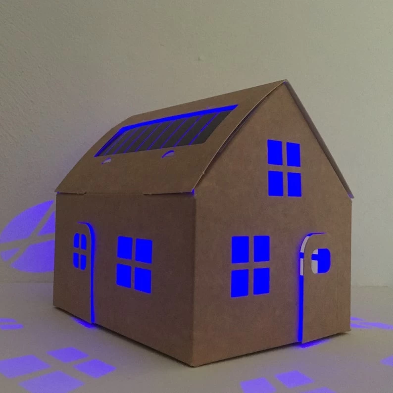 Litogami Zonne-energie Bouwpakketten Litogami Bouwpakket - Casagami Plus Kraft - Afbeelding 4