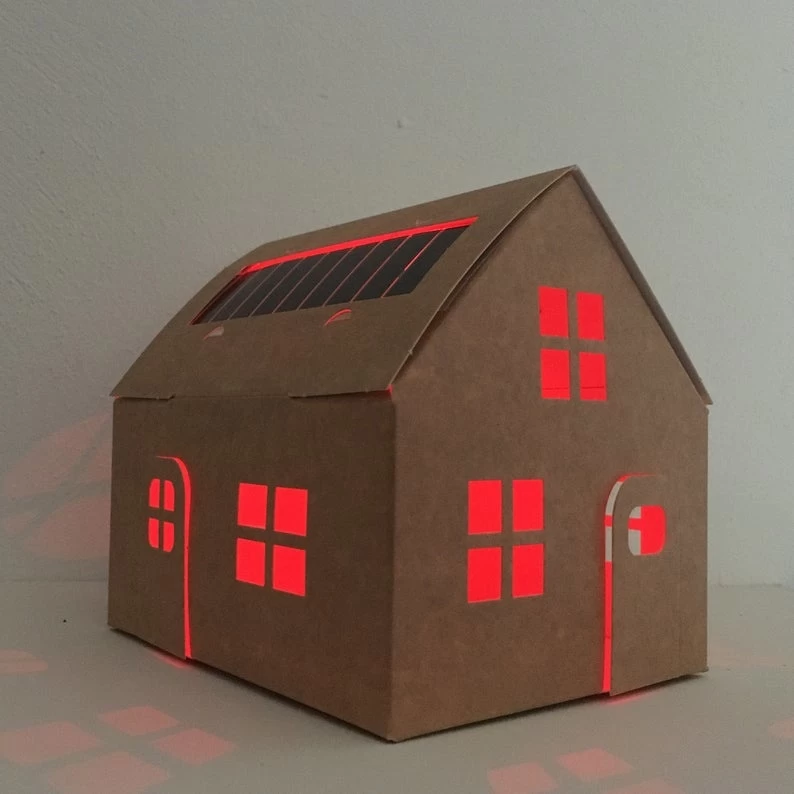 Litogami Zonne-energie Bouwpakketten Litogami Bouwpakket - Casagami Plus Kraft - Afbeelding 8