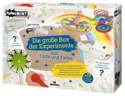 Moses -expeditie Natuur De Grote Experimentenbox Met Licht En Kleur