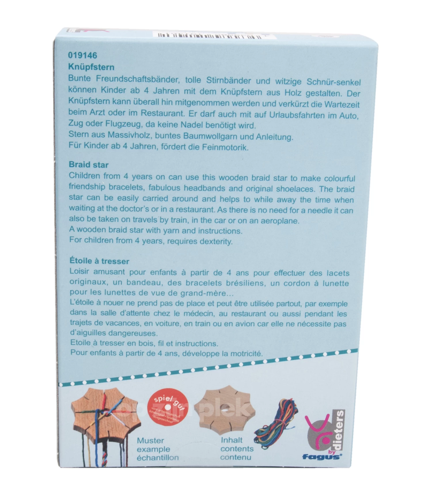 Dieters Knoopster Voor Vriendschapsarmbandjes - Afbeelding 3