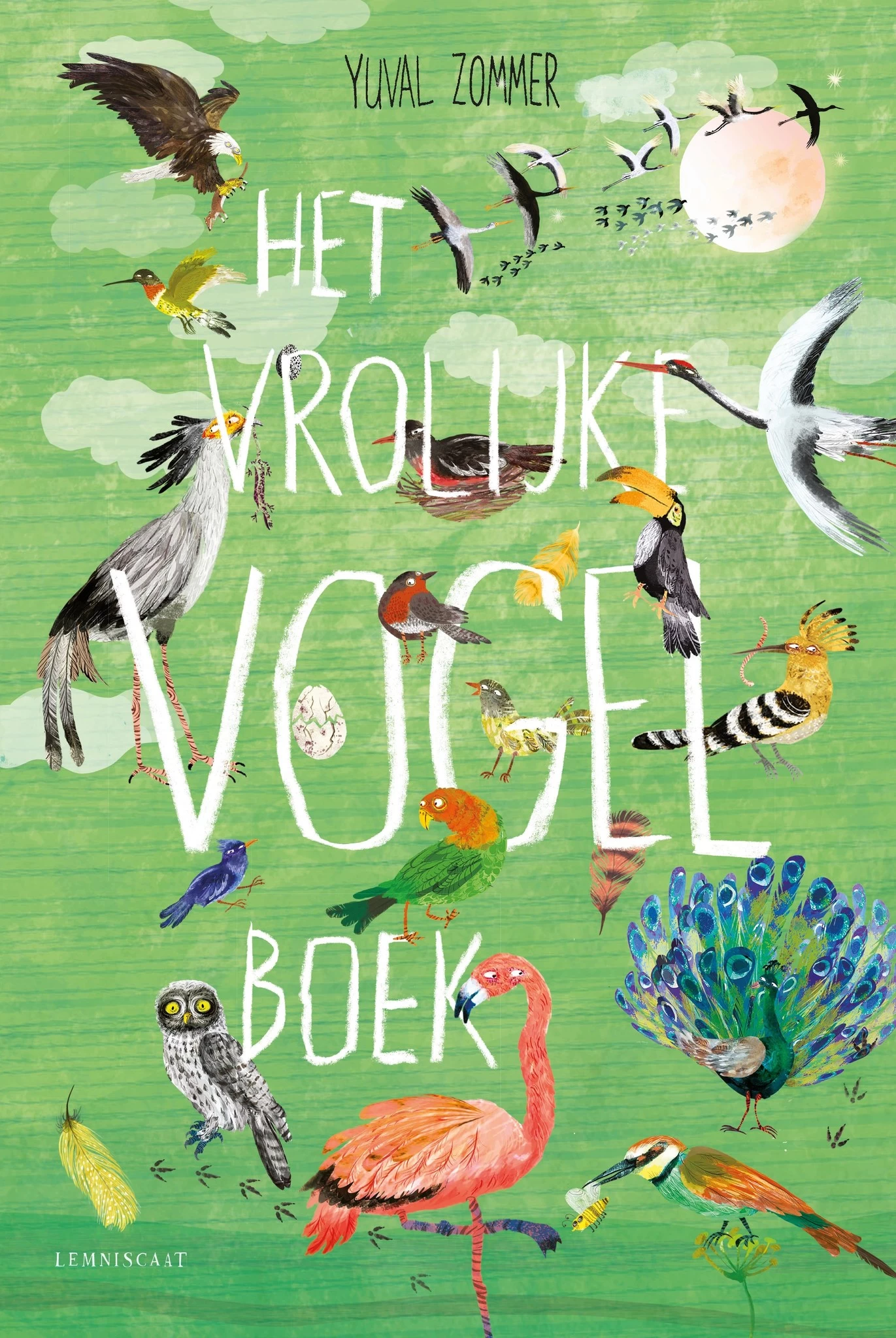 Lemniscaat Het Vrolijke Vogelboek - Yuval Zommer