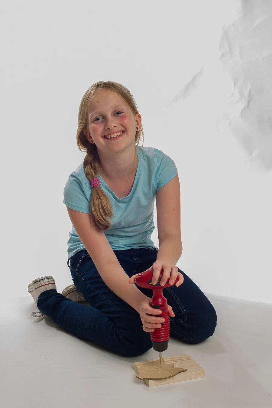 Toolkid Boormachine Met Speciaal Handvat Om Recht Te Boren - Afbeelding 4