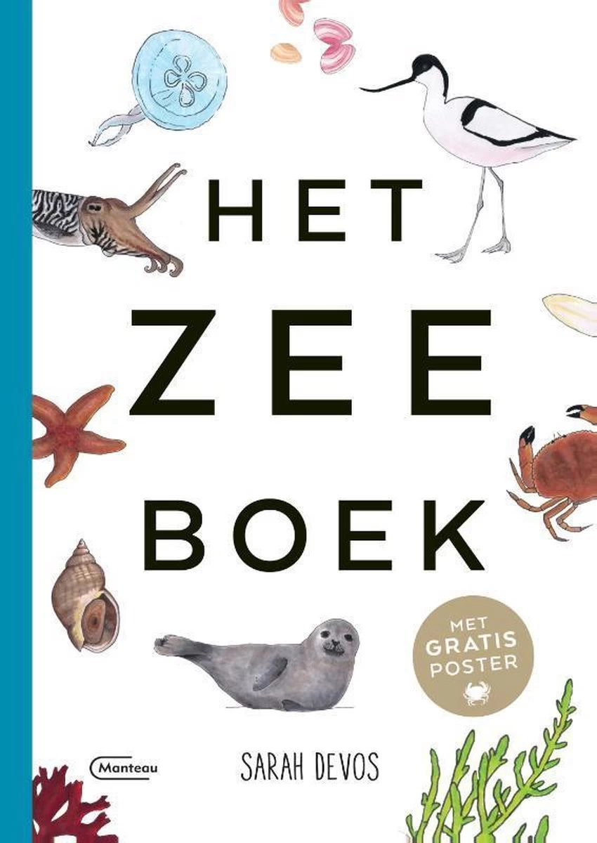 Het Zeeboek - Sarah Devos - Met Gratis Poster