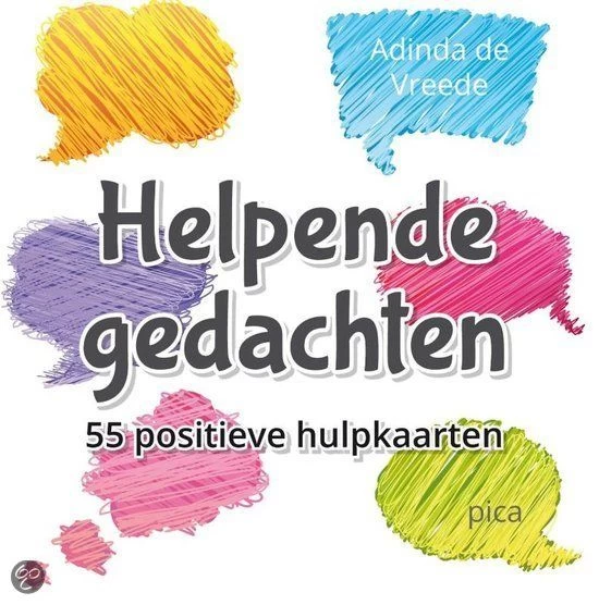 Pica Uitgeverij Kinderboeken Helpende Gedachten - 55 Positieve Hulpkaarten