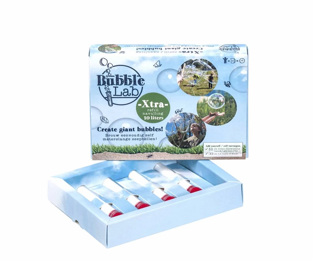 BubbleLab Bellenblaasspeelgoed BubbleLab Xtra 10 Liter Navulverpakking - Afbeelding 2