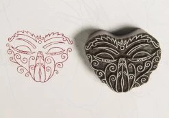 Blockwallah Blokstempel Namaste