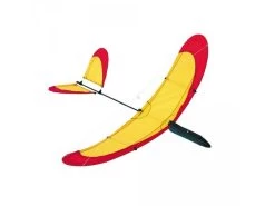 HQ Vliegspeelgoed Zweefvliegtuig Original Air Glider 40 Van HQ In Rood/geel