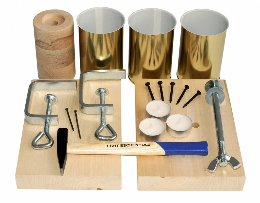 Kids At Work Kindergereedschap Complete DIY Set Voor Lantaarn Maken - Afbeelding 6