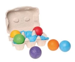 Grimms Grimms 6 Kleurige Houten Ballen