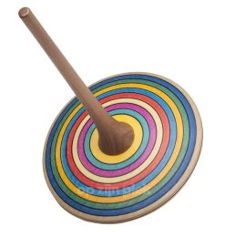 Mader Houten Tollen Strepen Handtol Of Vingertol Groot