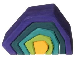 Grimms Stapelblokken Aarde Van Grimms Om Mee Te Bouwen