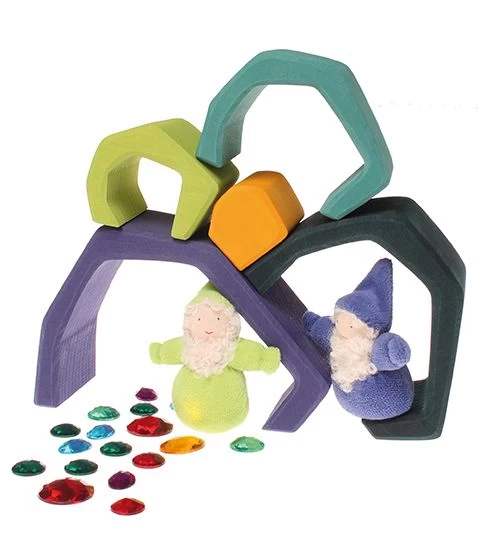 Grimms Stapelblokken Aarde Van Grimms Om Mee Te Bouwen - Afbeelding 3