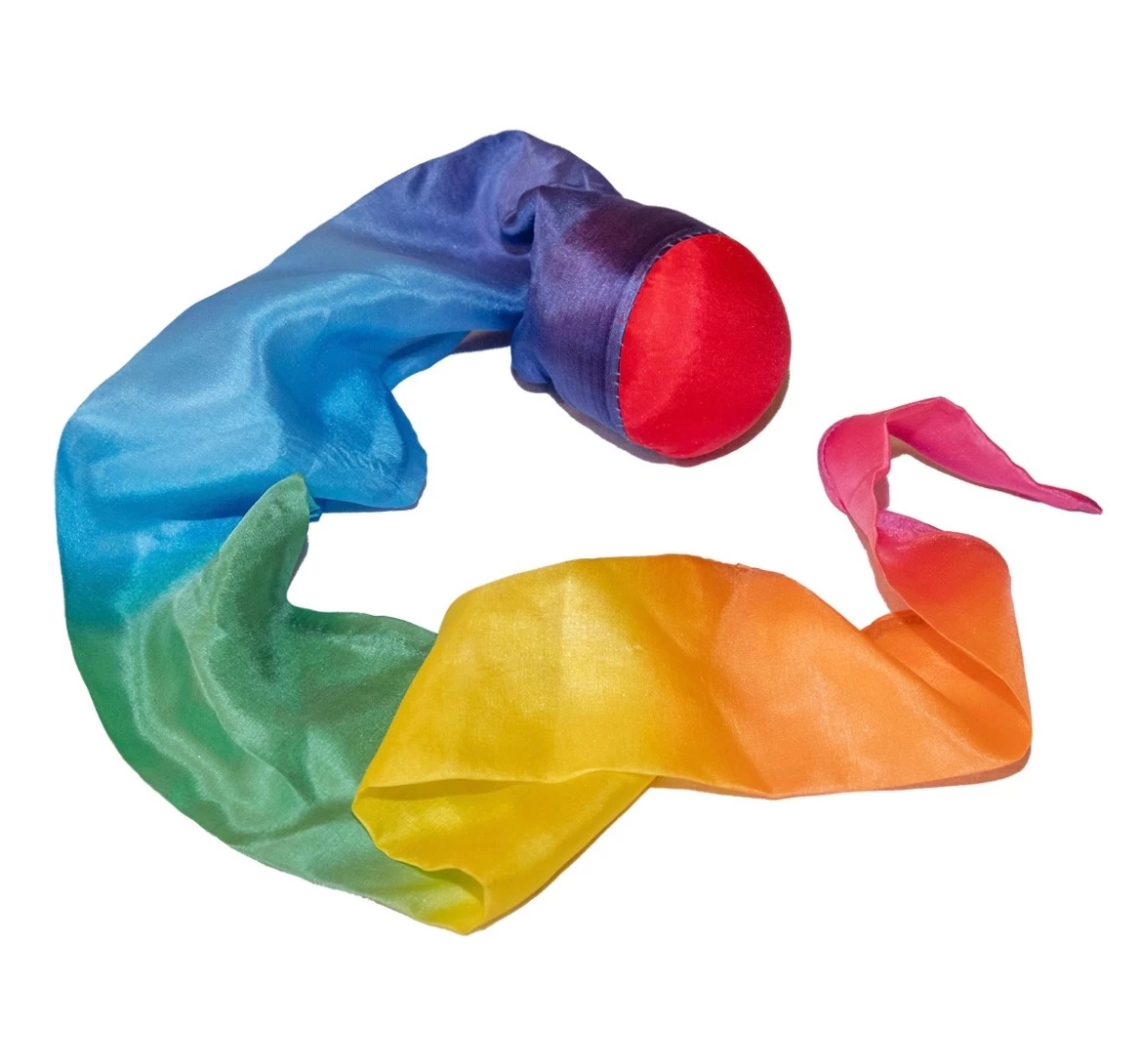 Sarah's Silks Speelzijde Staartbal Om Te Werpen In Zijde - Afbeelding 2