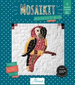 Neptune Mosaic Mosaikit Mozaiek Papegaai 17 Cm