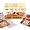 Natural Earth Paint Natuurlijke Kinderverf En Kunstverf Complete Ecologische Olieverf Startset Inclusief 10 Kleuren Pigment