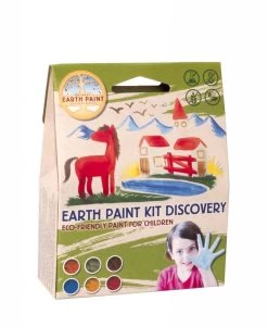 Natural Earth Paint Natuurlijke Kinderverf En Kunstverf Kinderverf Natural Earth Paint Kit Discovery Voor Een Liter Natuurlijke Verf