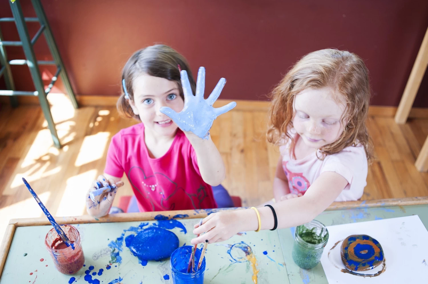 Natural Earth Paint Natuurlijke Kinderverf En Kunstverf Bulk Verpakking Voor 4 Liter Ecologische Verf Paars - Afbeelding 4