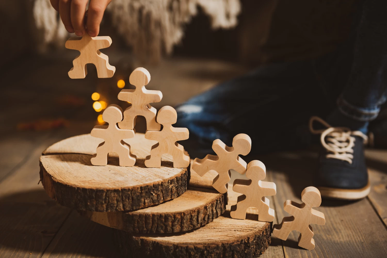 Flockmen Flockmen Houten Bouwspeelgoed 32 Stuks - Afbeelding 5