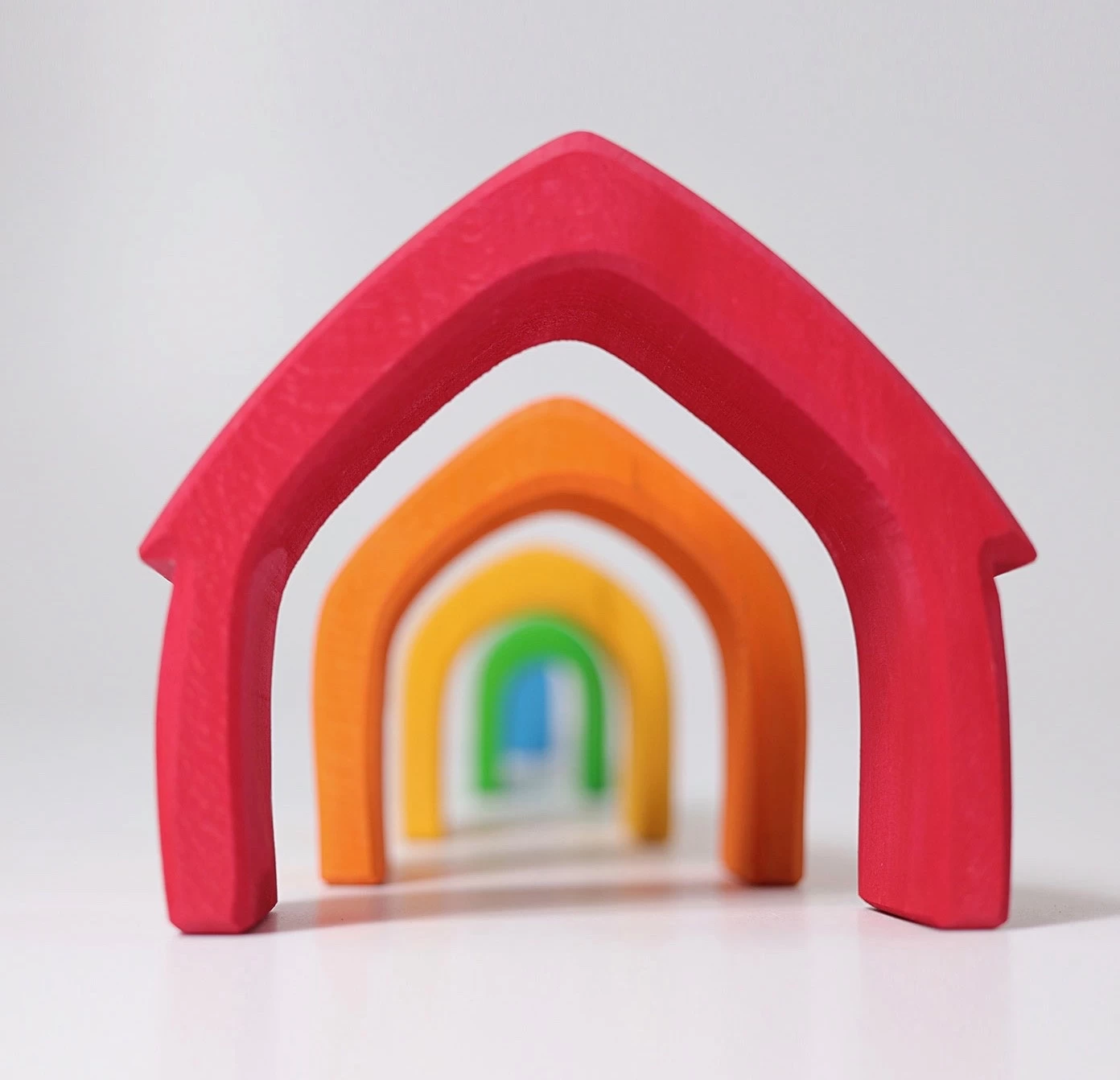 Grimms Houten Huis In Primaire Kleuren Voor Jonge Kinderen - Afbeelding 6