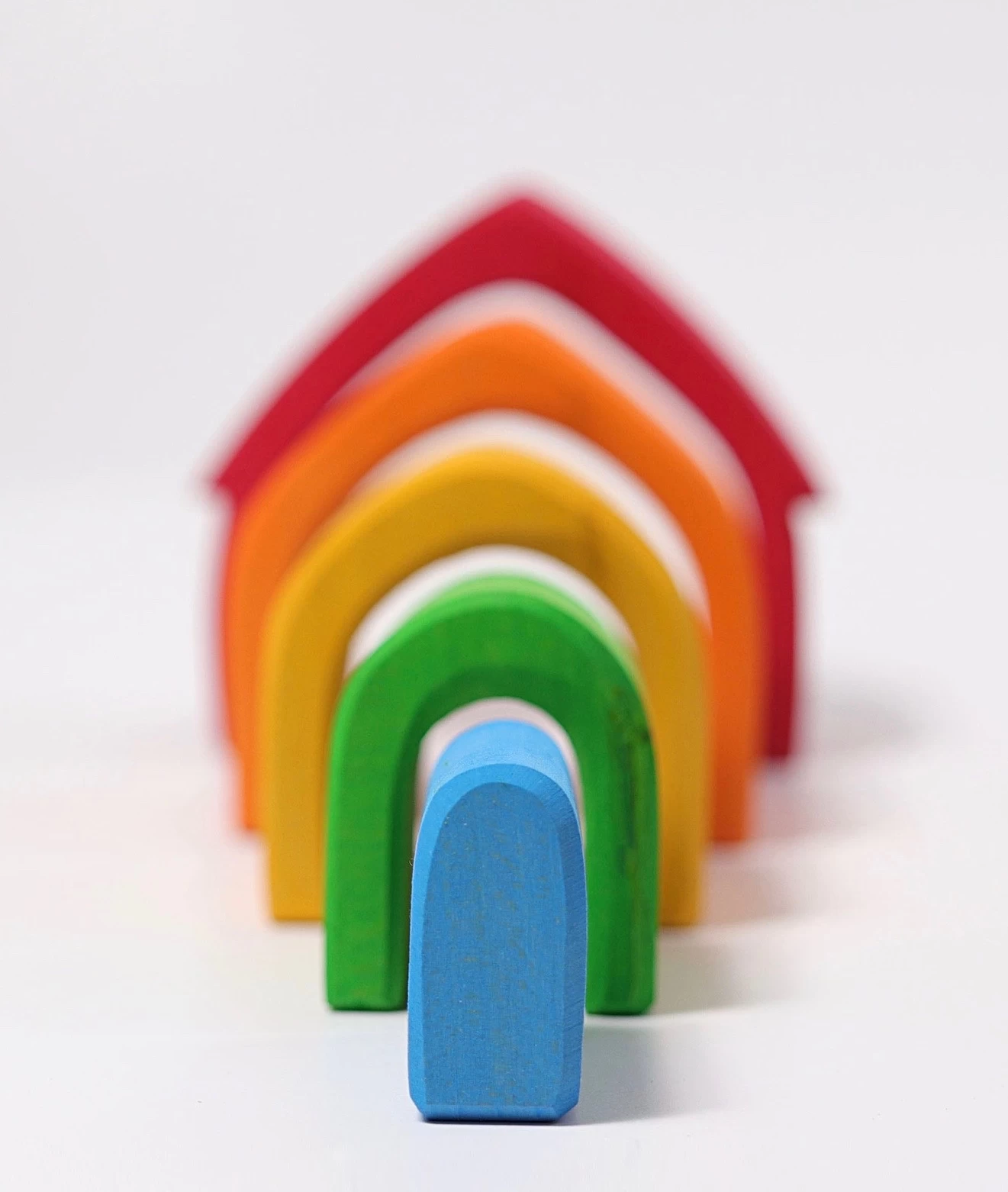 Grimms Houten Huis In Primaire Kleuren Voor Jonge Kinderen - Afbeelding 7