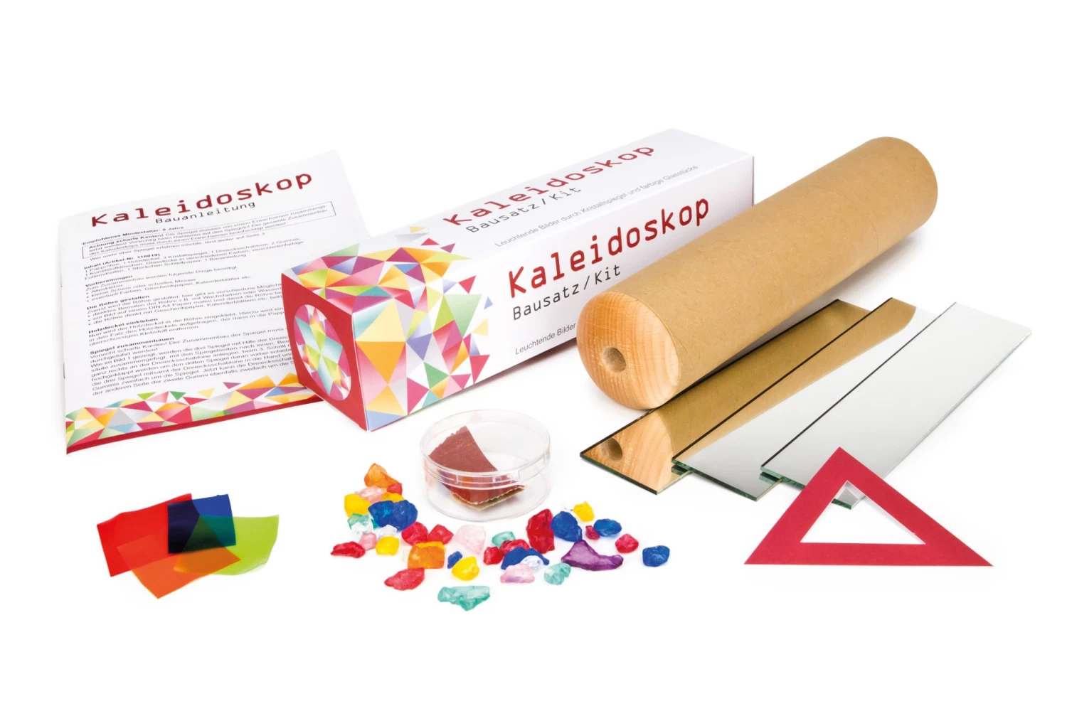 Karl-Schubert-Gemeinschaft - Houten Spellen Kaleidoscoop - Zelfbouwset - Afbeelding 3